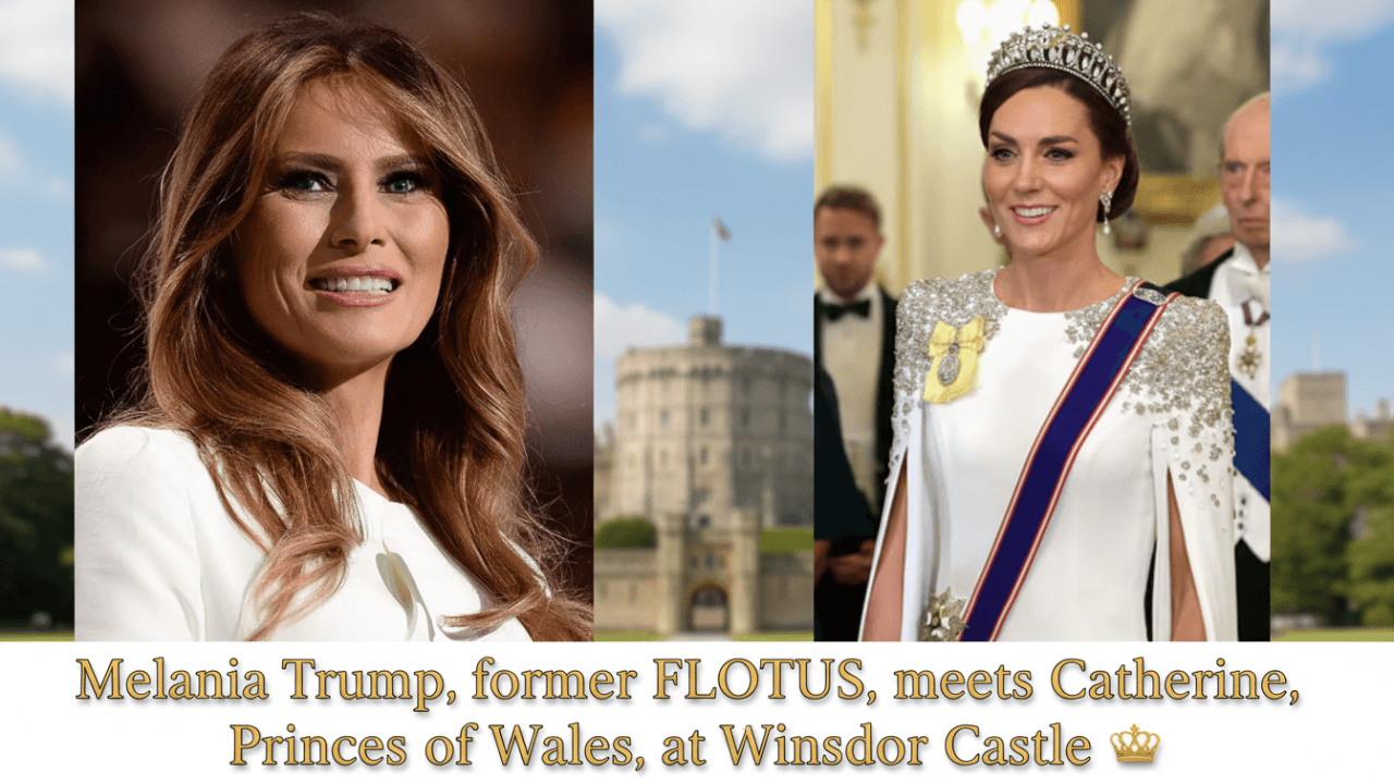 Melania Trump's Diplomatic Debut A Former First Lady Steps onto the UK's Royal Stage