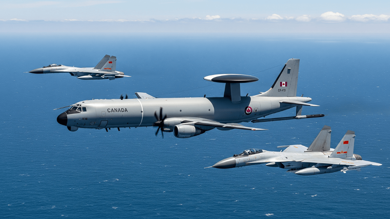 Chinese Jets Intercept Canadian Aircraft Tracking North Korean Ships